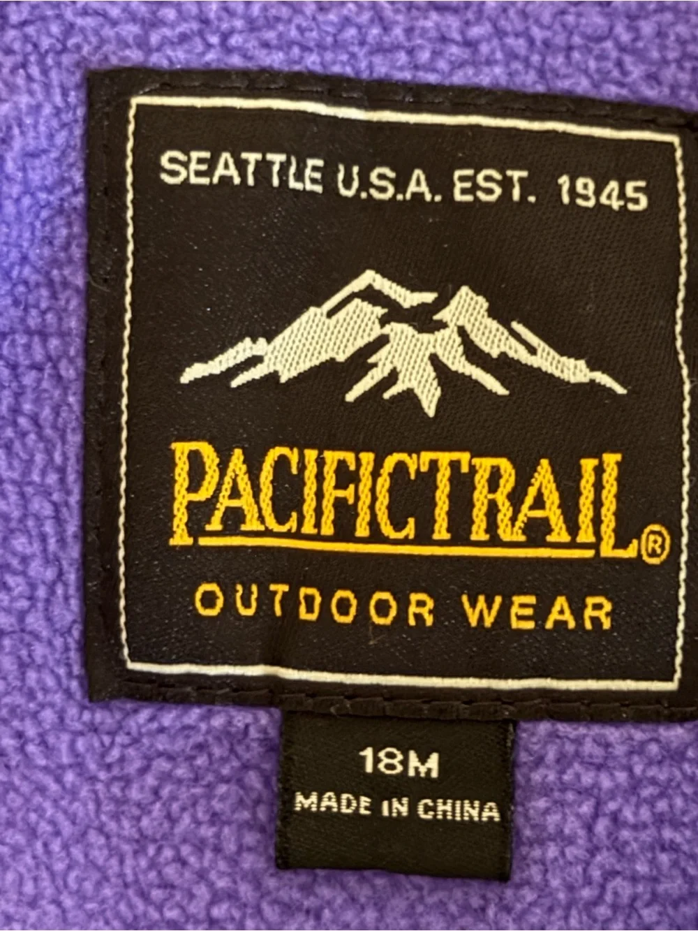 PaciTrail Outdoor Wear 18M Faux Fur Hood Puffer Coat